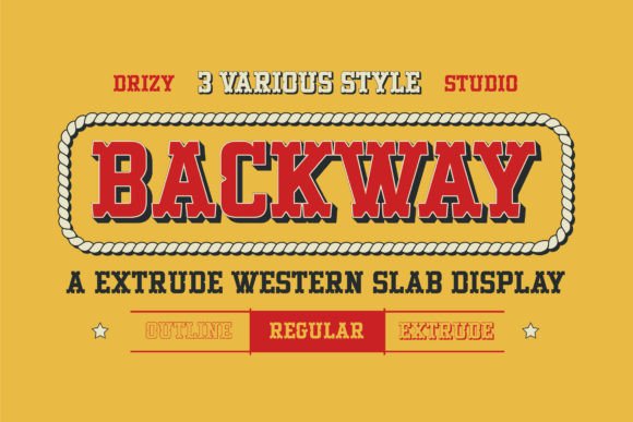 Backway: A Bold Font for Business Branding