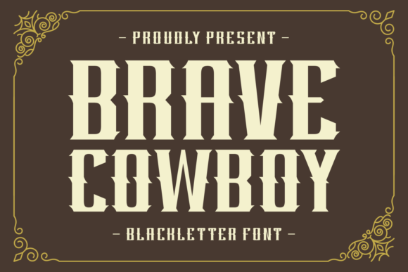 Brave Cowboy Font Review
