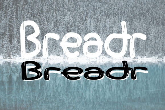Breadr: A Bold Slab Serif for Business Branding
