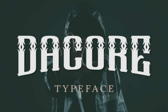 Dacore: A Bold Blackletter Font