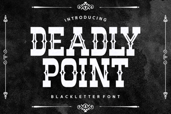 Deadly Point Font Review