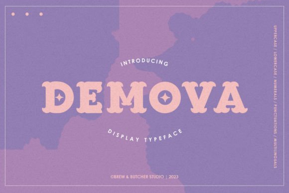 Demova: A Serif Font for Impactful Marketing