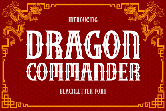 Dragon Commander Font for Bold Branding