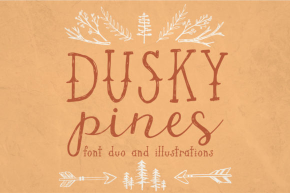 Dusky Pines: A Font for Creative Campaigns