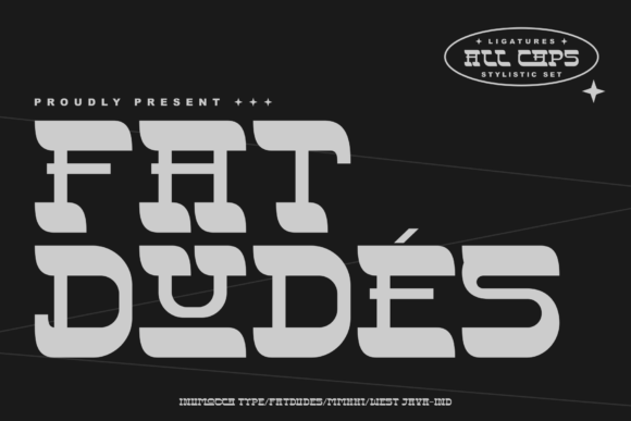 Fatdudes Font for Bold Campaigns