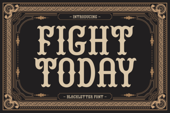 Fight Today Font Review