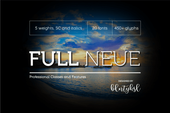 Full Neue: A Bold Serif Font for Digital Marketing
