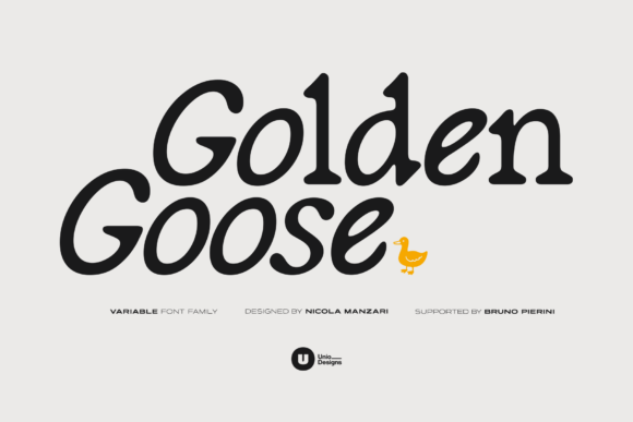Golden Goose: A Serif with Soul