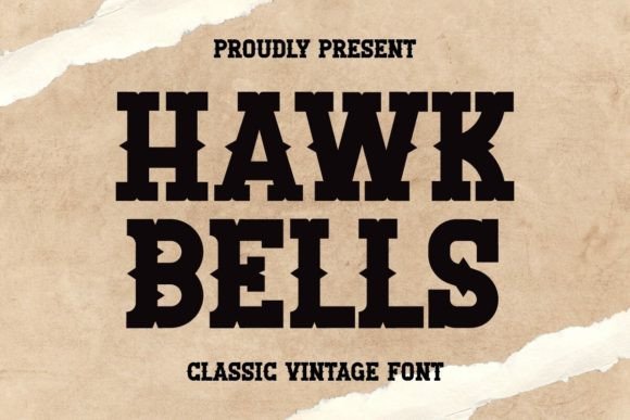 Hawk Bells Font for Web Design