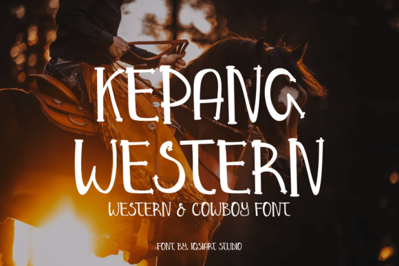 Kepang Western: A Serif Font for Impactful Branding