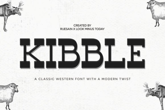 Kibble: A Bold Font for Modern Campaigns