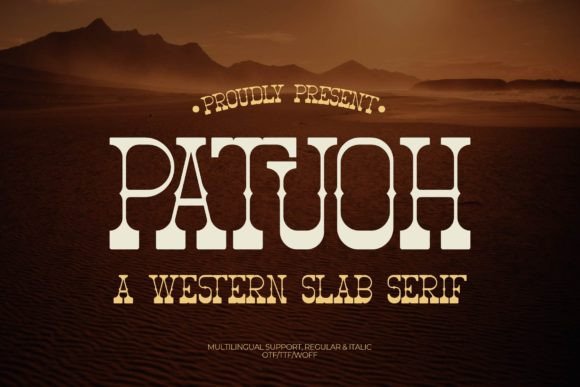 Patuoh: A Bold Slab Serif for Web Design