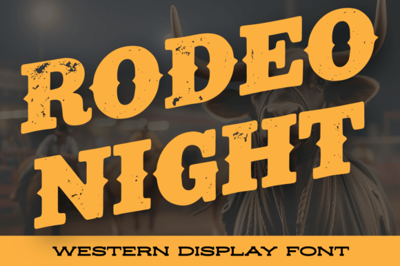Rodeo Night Font: Bold Web Design