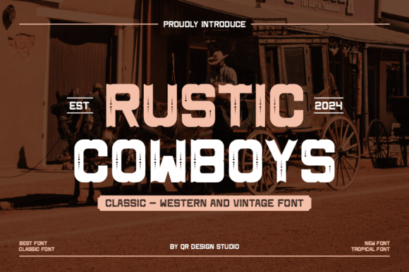 Rustic Cowboys Font Review