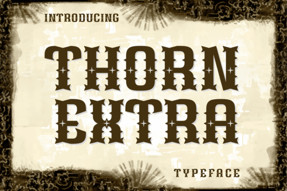 Thorn Extra: Bold Blackletter for Creative Makers