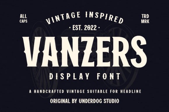 Vanzers: A Bold Font for Business Branding