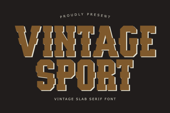 Vintage Sport Font for Business