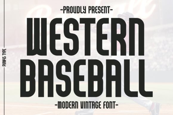 Western Baseball Font for Bold Branding