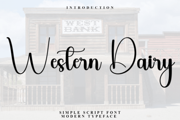 Western Dairy Font Review