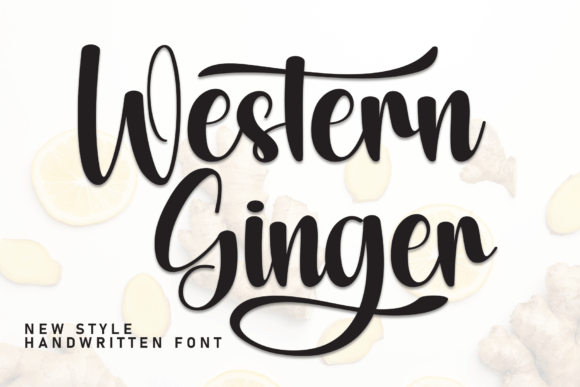 Western Ginger Font for Creative Makers
