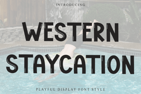 Western Staycation Font